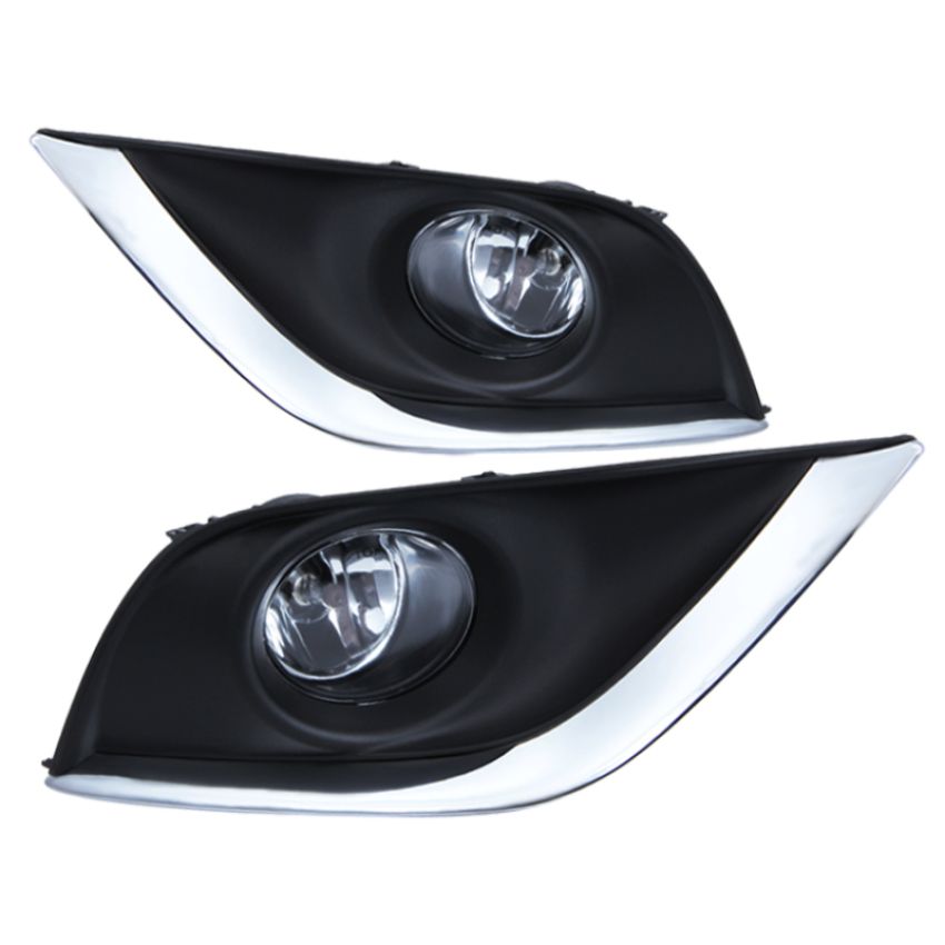 SPYDER 5080240 OEM Fog Lights W/Switch - Clear