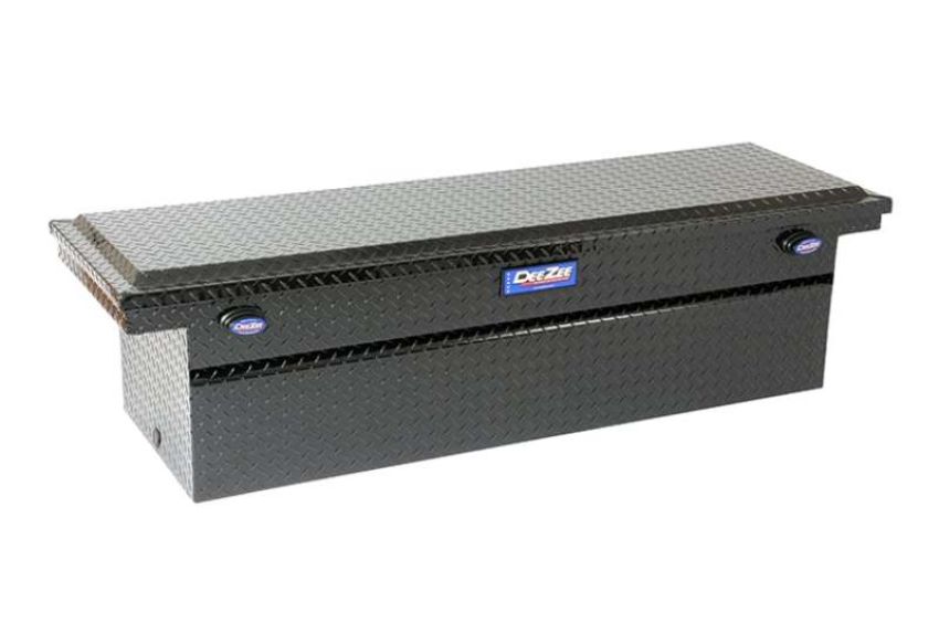 Dee Zee DZ9170LB Deezee Universal Tool Box - Blue Crossover - Single Lid (Low Blk)