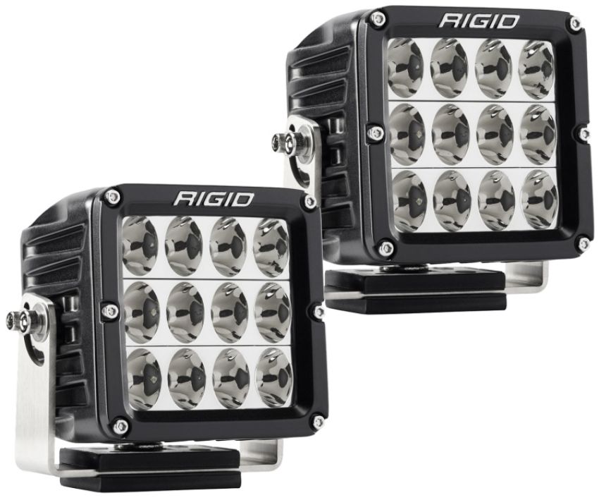 LED Light 4x4in D-XL Pro Series Driving Beam Pair