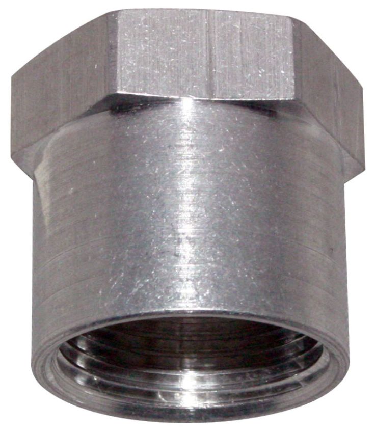 Moroso 22729 1in NPT Female Weld-On Bung - Aluminum - Single
