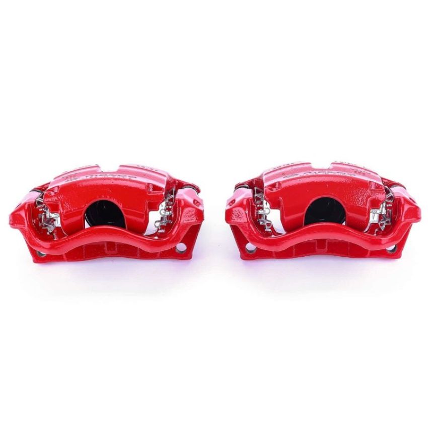 PowerStop S7158 Red Powder Coated Calipers