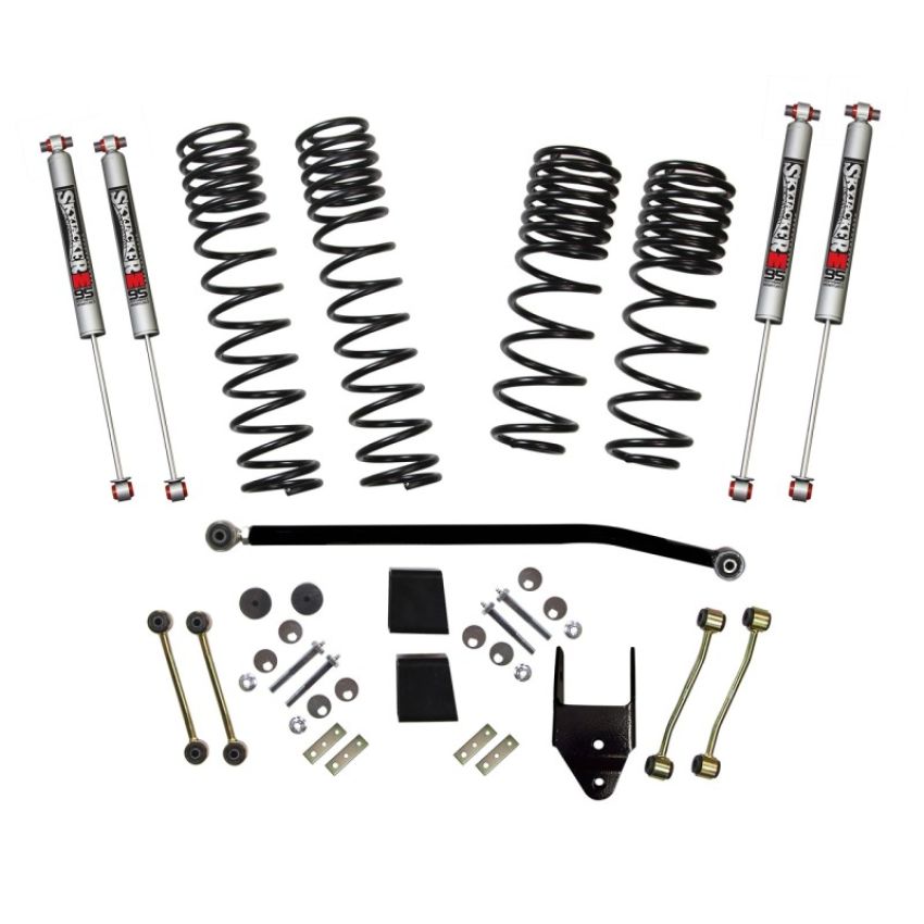 Skyjacker JL40RBPMLTD 2020 Jeep JL 4WD Rub Diesel 3.5-4in Dual Rate Long Trvl Sus Lift Kit w/M95 Mono Shocks