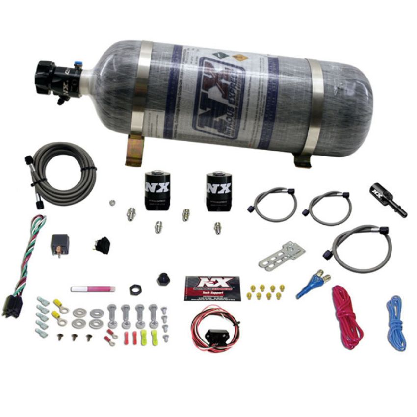 Nitrous Express 20918-12 HEMI & SRT8 SINGLE NOZZLE FLY-BY-WIRE SYS (35-150HP) W/ COMPOSITE BOTTLE