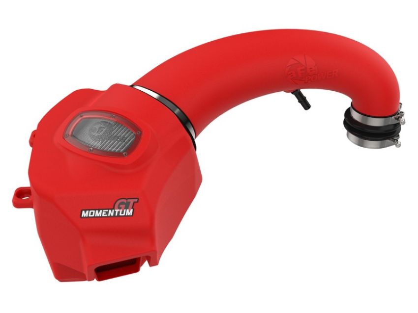 aFe Power 50-70013DR Momentum GT Cold Air Intake System Red w/ Pro DRY S Filter