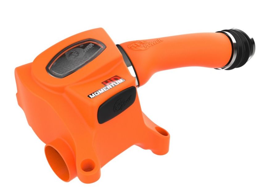 aFe Power 50-70026DN Momentum HD Cold Air Intake System Orange w/ Pro DRY S Filter