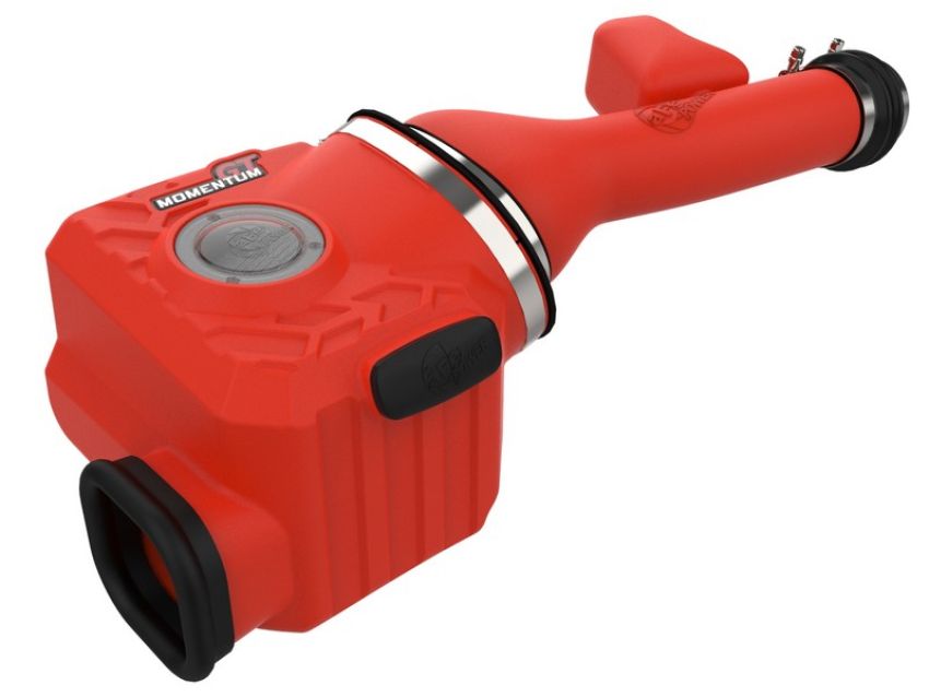 aFe Power 50-70095DR Momentum GT Cold Air Intake System Red w/ Pro DRY S Filter