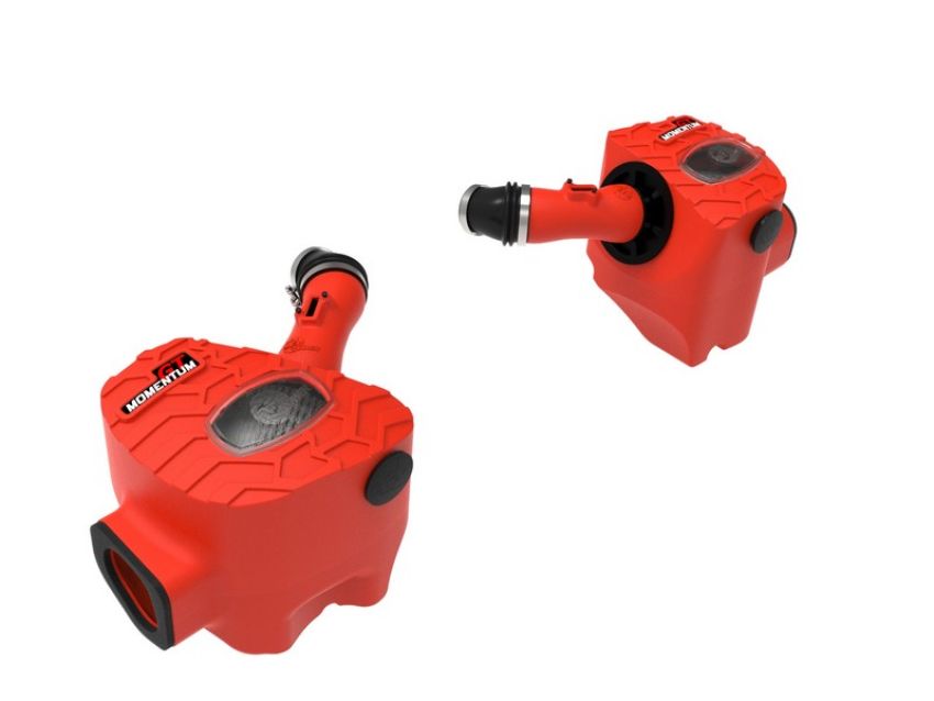 aFe Power 50-70100DR Momentum GT Cold Air Intake System Red w/ Pro DRY S Filter