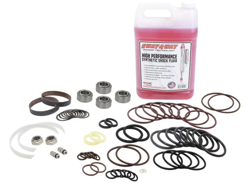 aFe Power 50000-SP01 Sway-A-Way Master Rebuild Kit for 3.0 Shock w/ 1in Shaft - Gen 2