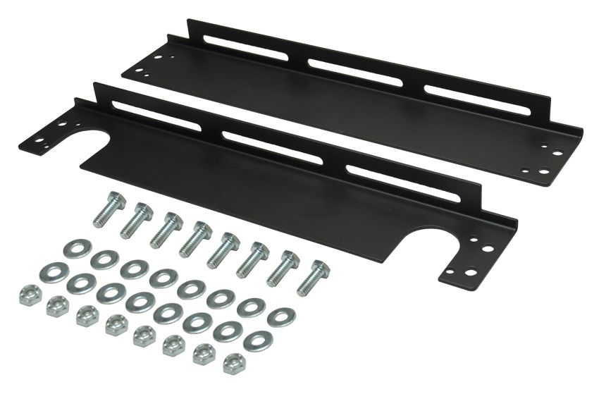 Derale 50021 Stacked Plate Cooler Full Length Mounting Bracket Kit