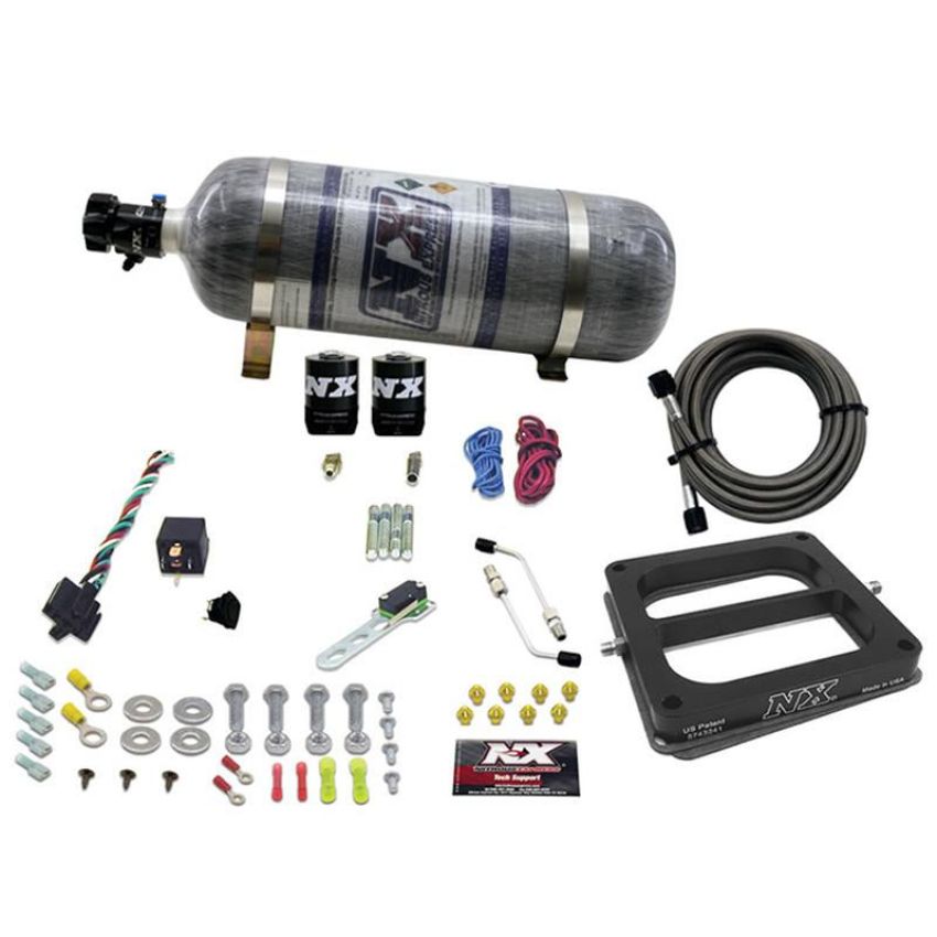 Nitrous Express 50075-12 DOM/ALCOHOL (100-200-300-400-500HP) WITH COMPOSITE BOTTLE