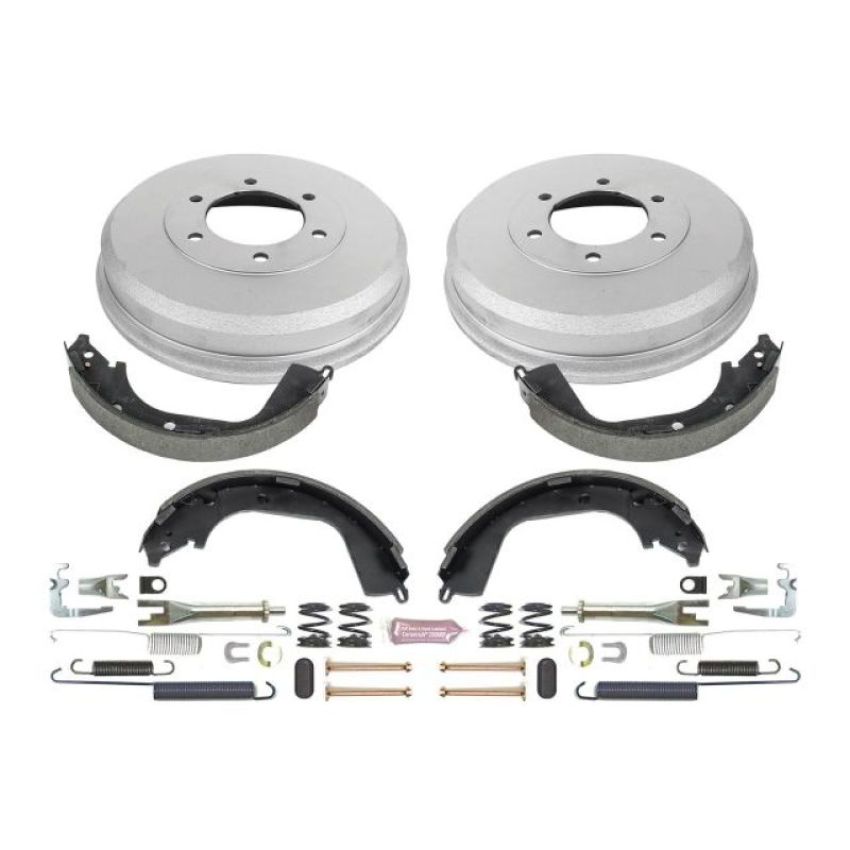PowerStop KOE15410DK Power Stop 09-12 Chevrolet Colorado Rear Autospecialty Drum Kit