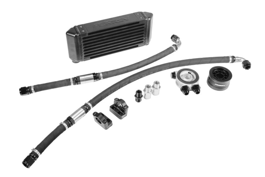 Perrin Performance PSP-OIL-151 Perrin 2015+ Subaru WRX Oil Cooler Kit (Top Mounted)