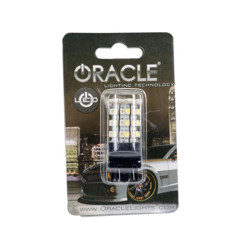 Oracle Lighting 5014-005 3157 64 LED Switchback Bulb, Single, Amber/White