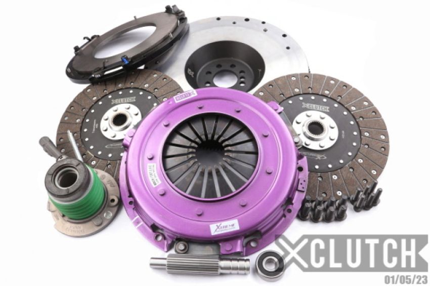 XCLUTCH XKCR27636-2G 16-24 Chevrolet Camaro 6.2L 10.5in Twin Solid Organic Clutch Kit