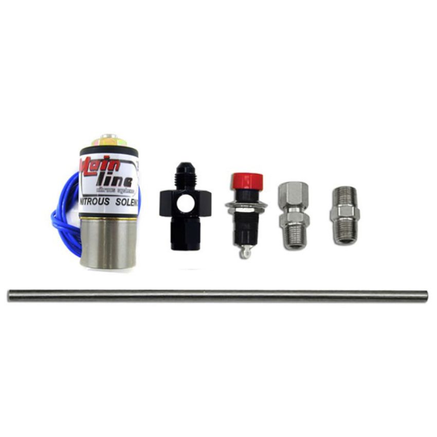 Nitrous Express ML15601 NITROUS PURGE VALVE (6AN MANIFOLD, PUSH BUTTON, AND VENT TUBE)