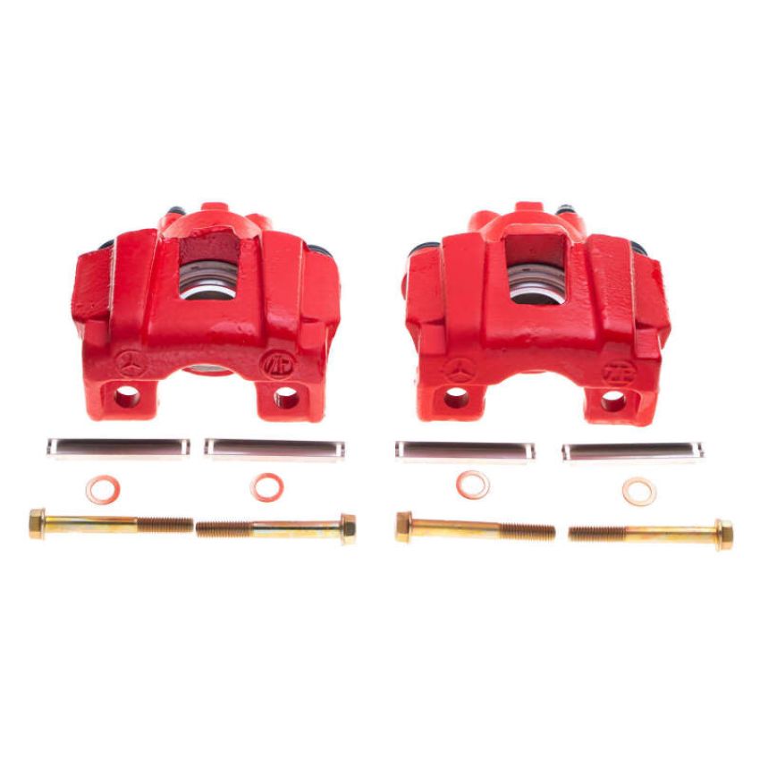 PowerStop S2112 Red Powder Coated Calipers