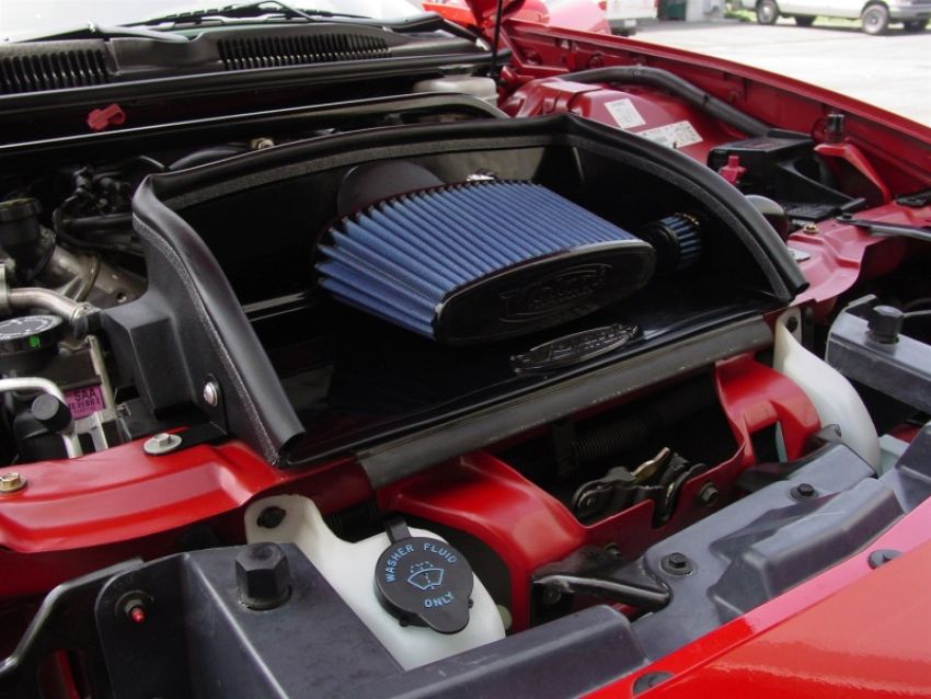 Volant 15958C Volant air intake systems utilize a high-velocity venturi filter adapter which provides a smooth transition through the MAF sensor into the intake tube for a much needed airflow improvement over the factory rubber tubing and resonator box.