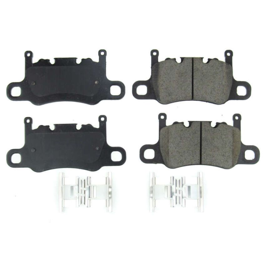 PowerStop 17-2046 PowerStop - Z17 Low-Dust Ceramic Brake Pads with Hardware