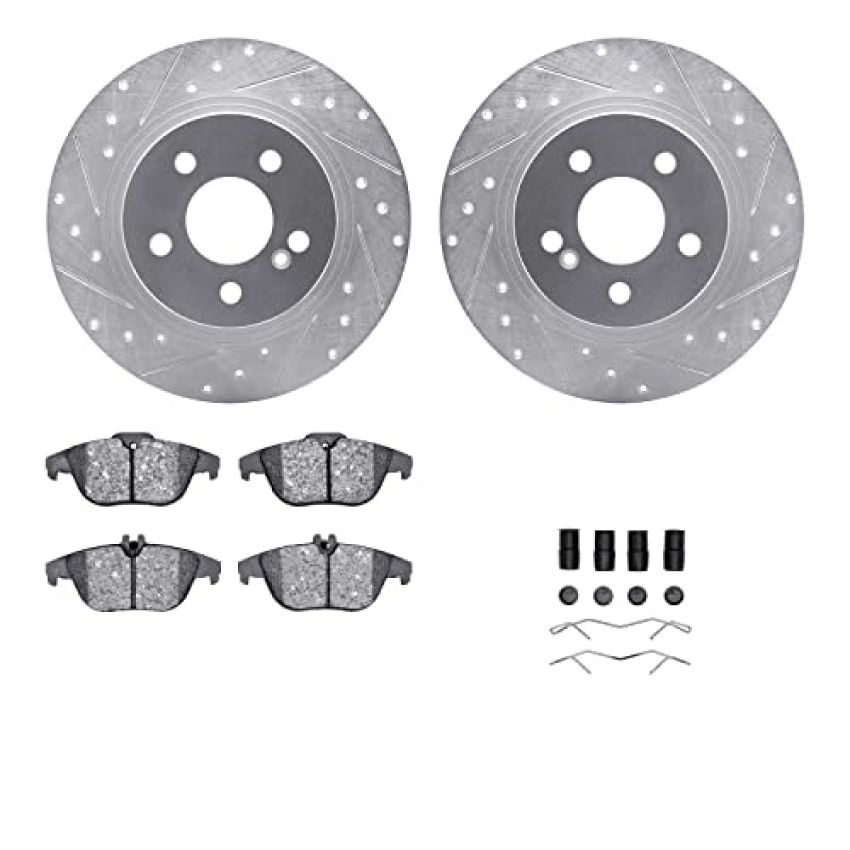 Dynamic Friction 7512-63057 Rotor Kit