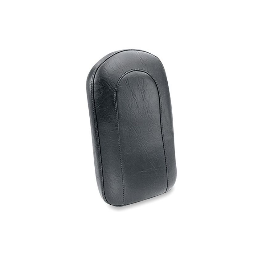 Mustang Motorcycle 79040 Mustang Harley Medallion Style Sissy Bar Pad (7 iinch x 12 inch) - Black