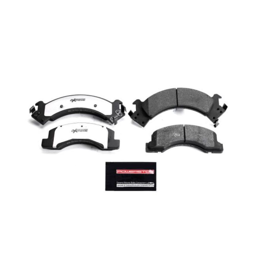 PowerStop Z36-546 PowerStop - Z36 Truck and SUV Carbon-Fiber Ceramic Brake Pads with Hardware Kit