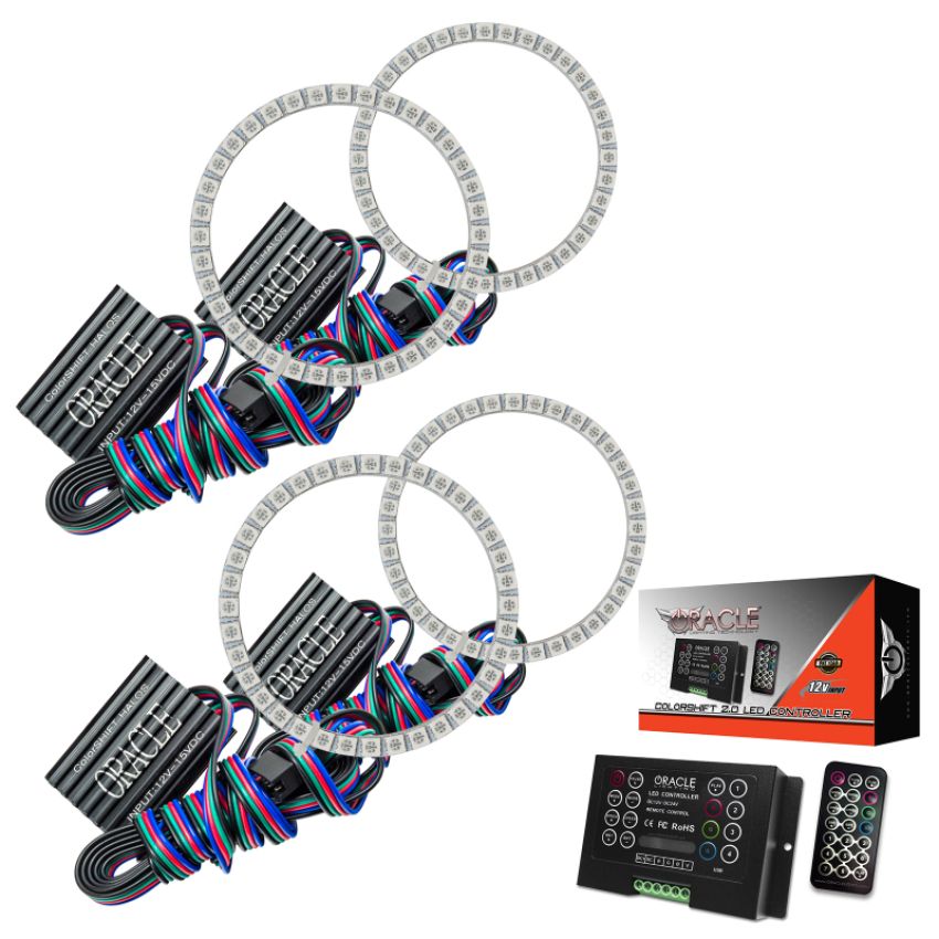 Oracle Lighting 2330-333 ColorSHIFT(tm) Halo Kit, ColorSHIFT(tm) 2.0