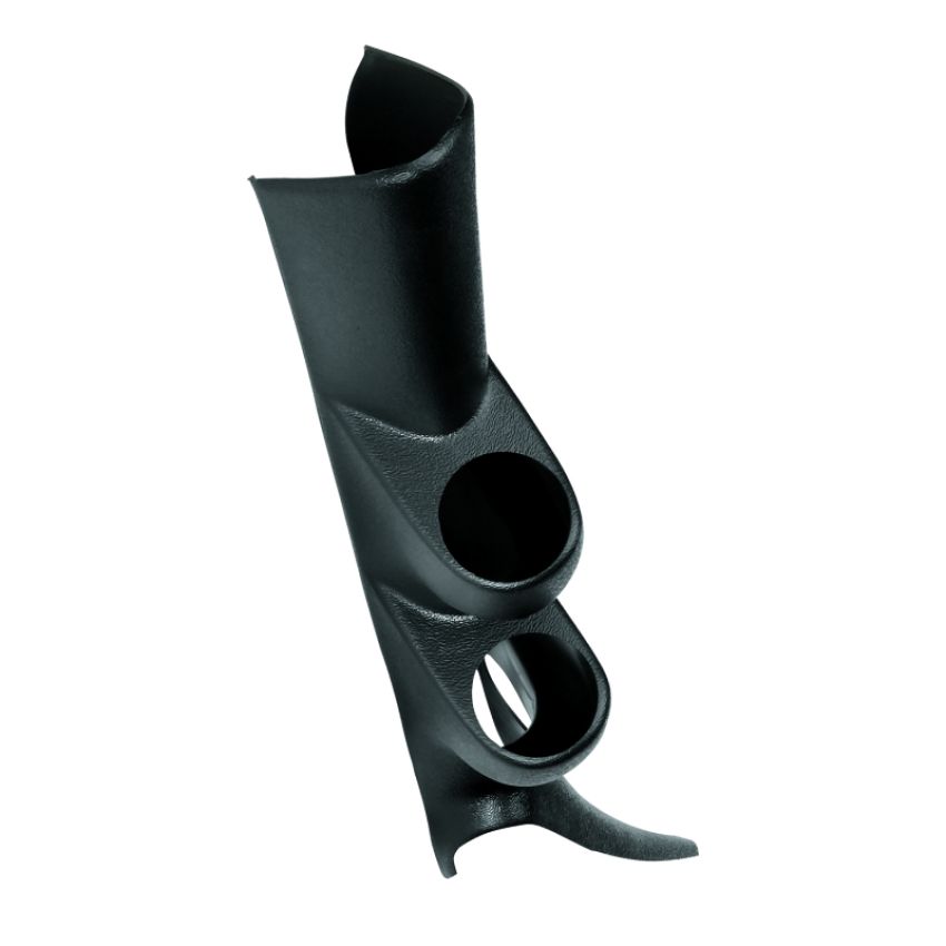 Autometer Diesel Gauge Kit A-Pillar w/ Speaker 01-07 GM Boost/EGT 60psi/2000 degree F Black Spek-Pro