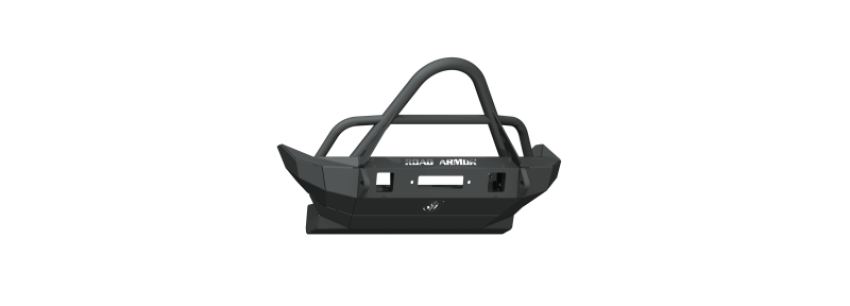 Road Armor 5182F5B 18-20 Jeep Wrangler JL Stealth Front Winch Bumper w/Stinger Mid Width - Tex Blk