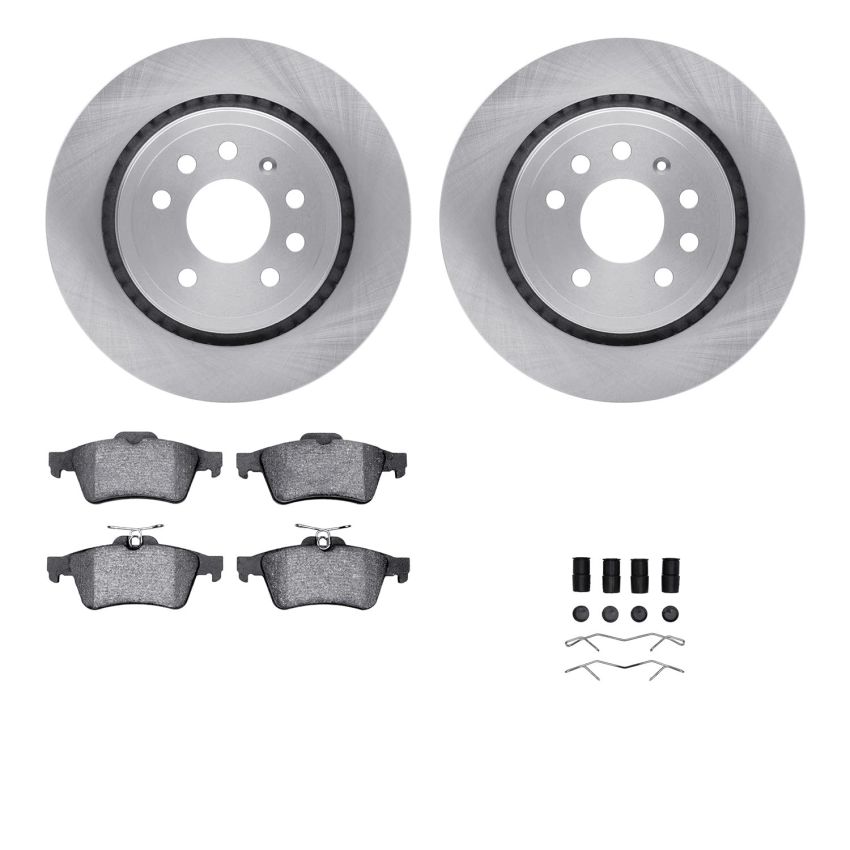 Dynamic Friction 6512-65100 Rotor Kit