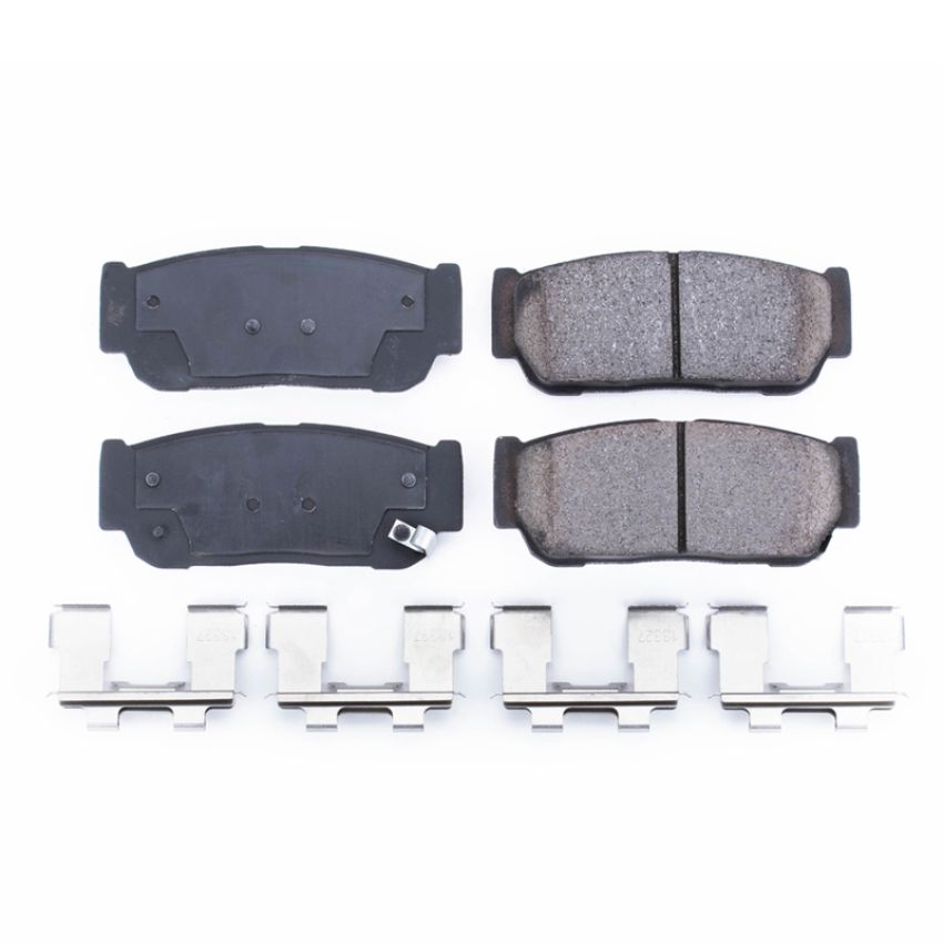 PowerStop 17-954 PowerStop - Z17 Low-Dust Ceramic Brake Pads with Hardware