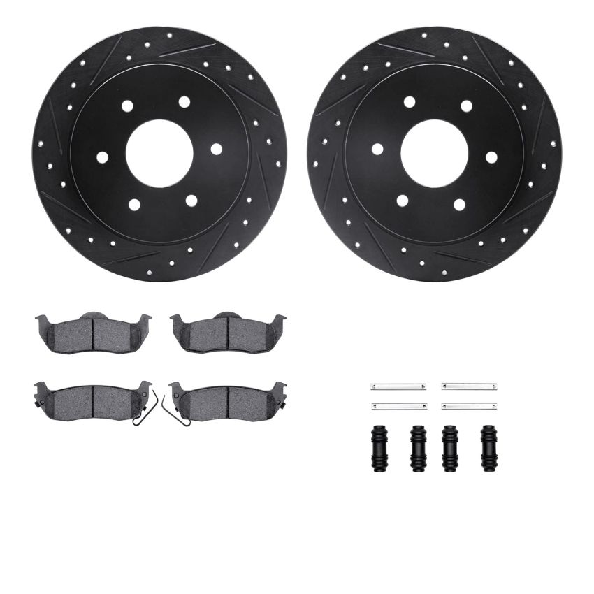 Dynamic Friction 8412-67001 Rotor Kit