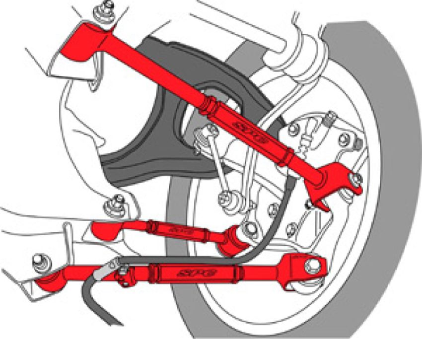SPECIALTY PRODUCTS COMPANY 67540 ACCORD/TSX ADJ 3 ARM SET