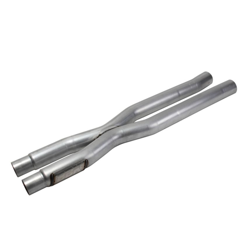 BBK Performance Parts 1818 2015-2025 MUSTANG 5.0 GT RESONATOR DELETE HIGH FLOW X PIPE