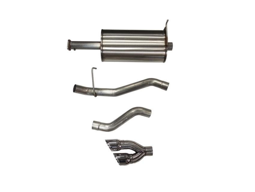 CORSA Performance 21036 Corsa 19-24 Ram 1500 5.7L Crew Cab w/57in or 76in Bed Cat-Back Single Side Exit 4in PolishedDual Tip
