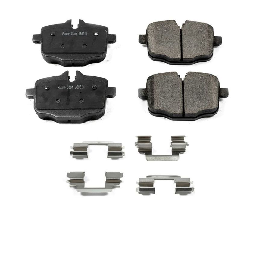 PowerStop 17-1469 PowerStop - Z17 Low-Dust Ceramic Brake Pads with Hardware