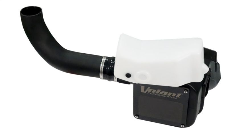 Volant 19154 Volant air intake systems utilize a high-velocity venturi filter adapter which provides a smooth transition through the MAF sensor into the intake tube for a much needed airflow improvement over the factory rubber tubing and resonator box.
