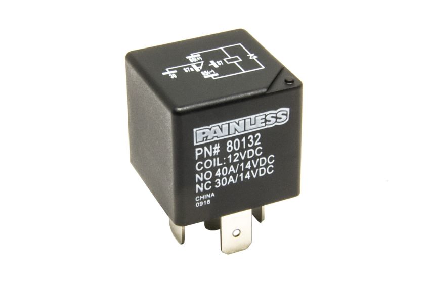 PAINLESS WIRING PWI80132 40 Amp Single Pole Doubl e Throw Relay