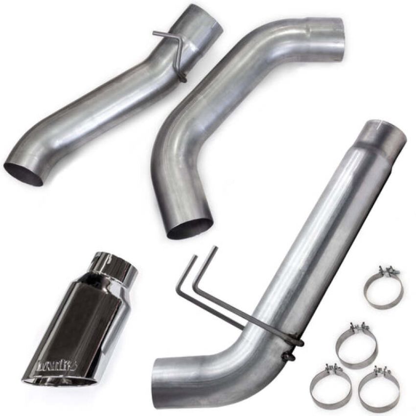 Banks Power 49799 19-23 Dodge Ram Mega Cab 6.7L Cummins Monster Exhaust - SS Single Exhaust w/ Chrome Tip
