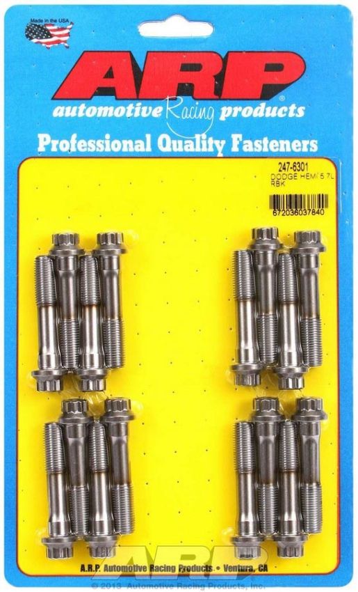 ARP ARP247-6301 Mopar Rod Bolt Kit - 5.7L Hemi