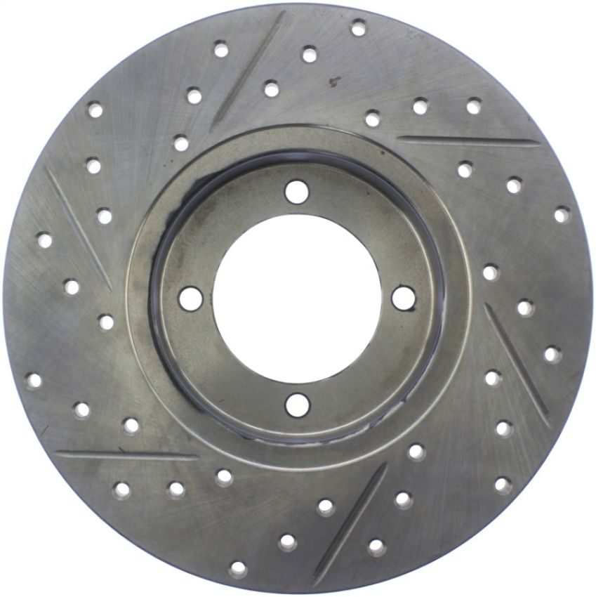 Stoptech 127.42004L Slotted & Drilled Sport Brake Rotor