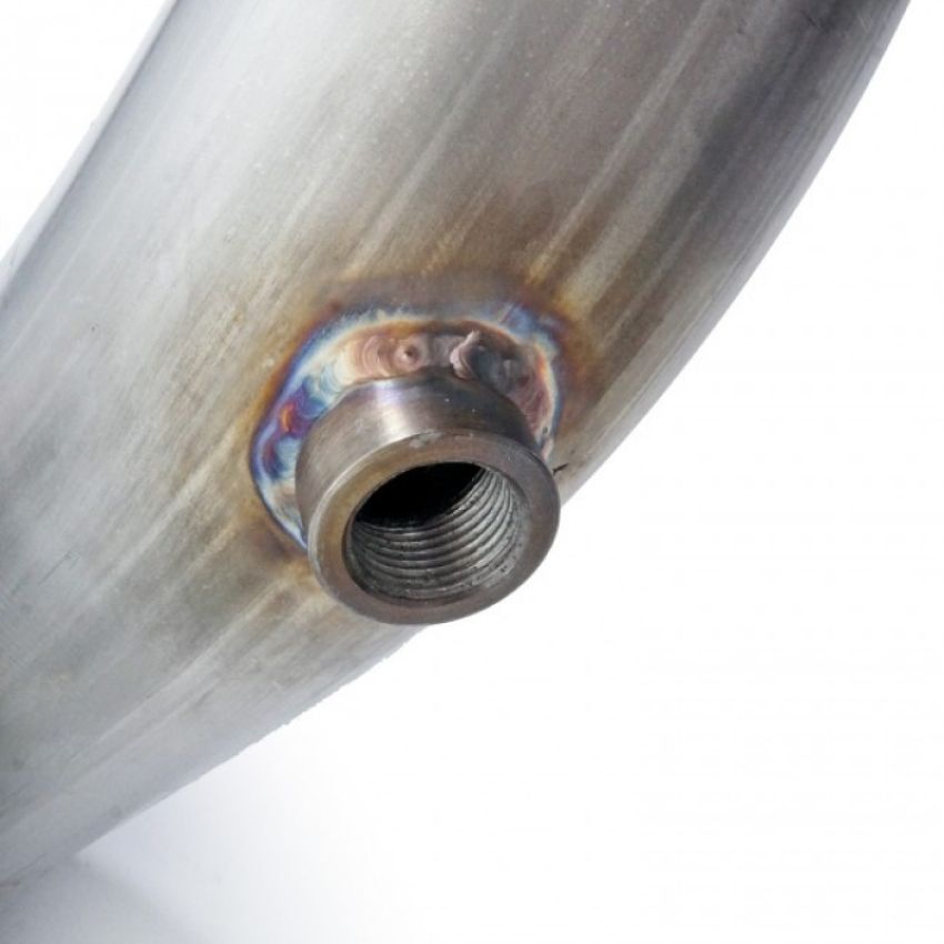 Stainless Works FTR17DPCAT 2017 F-150 Raptor 3.5L 3in Downpipe High-Flow Cats Factory Connection