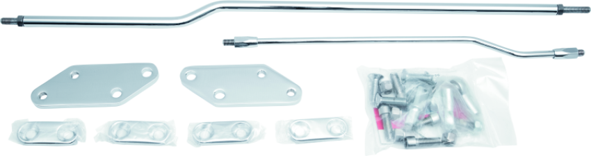 Kuryakyn 9049 03-08 Dyna Forward Control Extenders Chrome