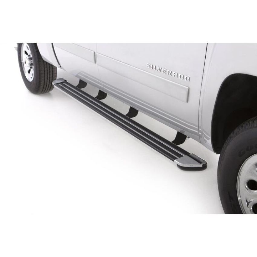 Lund 15-17 Chevy Silverado 2500 Crew Cab (Diesel) Crossroads 87in. Running Board Kit - Chrome