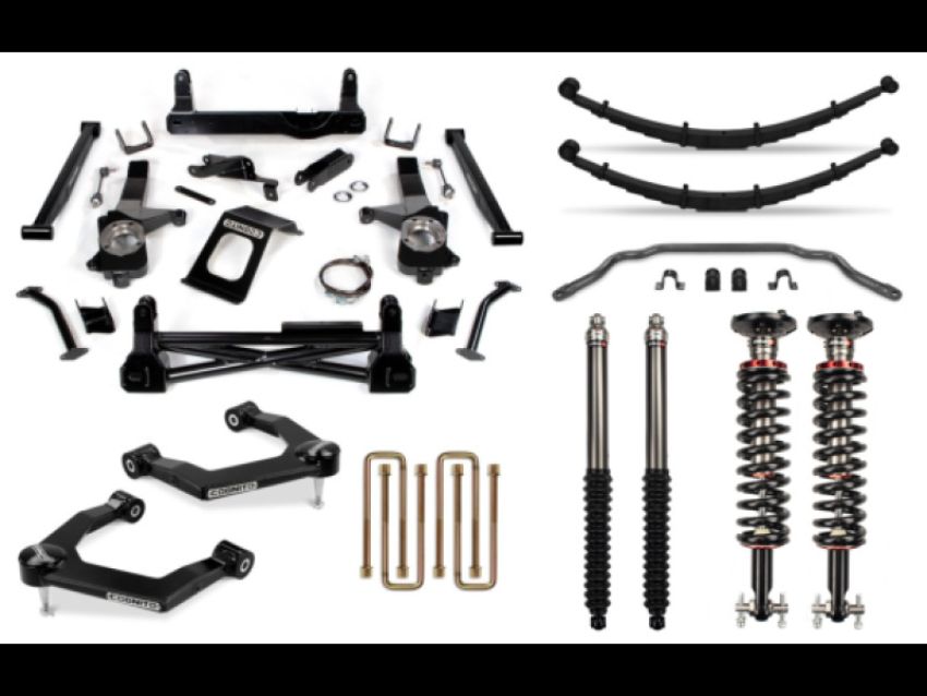 Cognito 210-P1150 19-24 Chevy/GMC Silverado/Sierra 1500 2WD/4WD 8in Perf Lift Kit w/ Elka 2.0 IFP Shocks