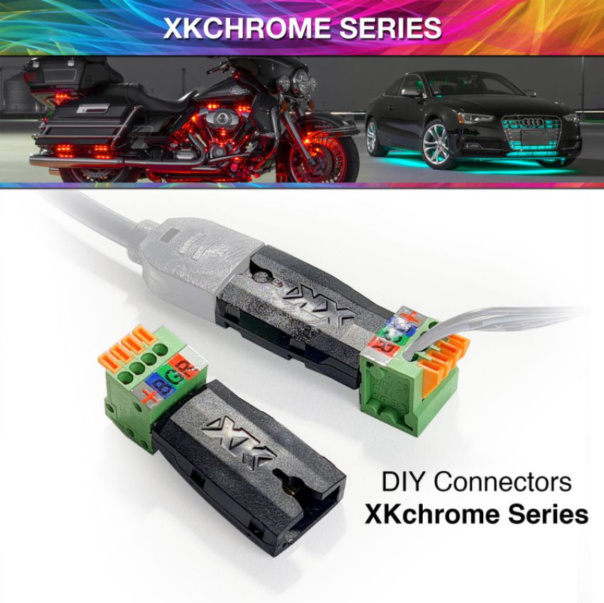 XKGLOW XK-4P-DIY XK Glow 4 Pin DIY Connectors