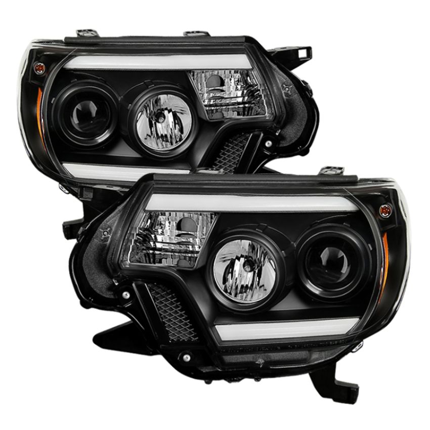 SPYDER 5081711 Projector Headlights - Light Bar DRL - Black
