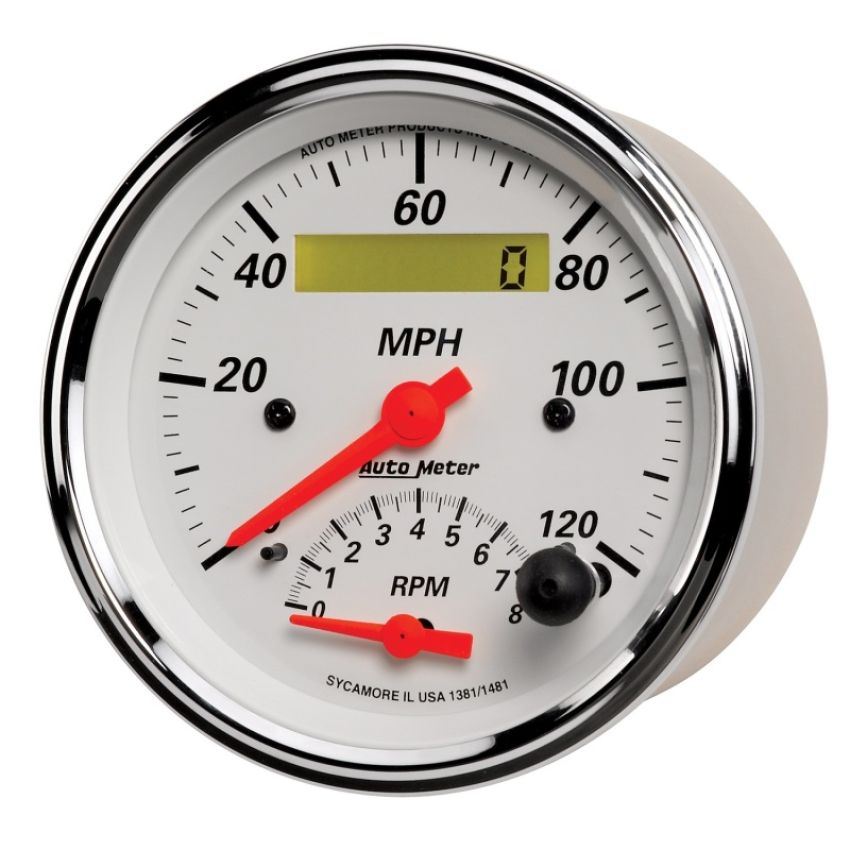 AutoMeter 1381 GAUGE, TACH/SPEEDO, 3 3/8