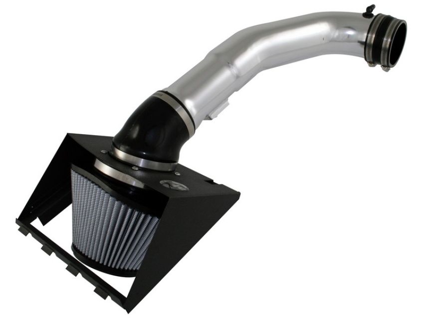 aFe Power 51-11842-P Magnum FORCE Stage-2 Cold Air Intake System w/ Pro DRY S Filter Polished