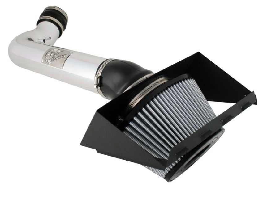 aFe Power 51-11902-1P Magnum FORCE Stage-2 Cold Air Intake System w/ Pro DRY S Filter Polished