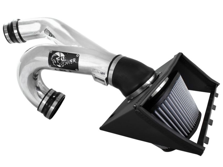 aFe Power 51-12113-P Magnum FORCE Stage-2 Cold Air Intake System w/ Pro DRY S Filter Polished